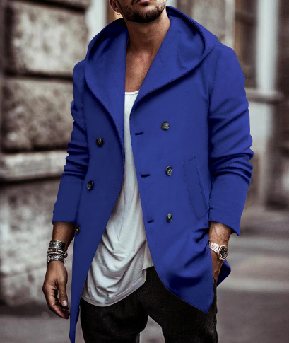 John | Elegant Windproof Long Coat