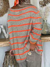Cozy knitting sweater for women-2
