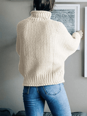 Chic knitting sweater for women-5