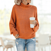 Chic knitting sweater for women-3