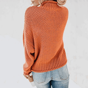 Chic knitting sweater for women-4