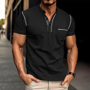 Henley | Elite Edge Button-Up Shirt