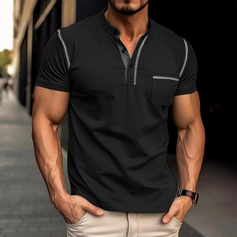 Henley | Elite Edge Button-Up Shirt
