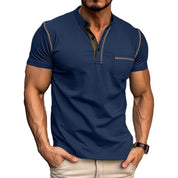 Henley | Elite Edge Button-Up Shirt