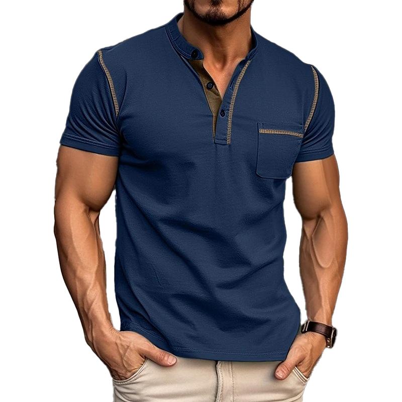 Henley | Elite Edge Button-Up Shirt
