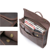 Liam | Men's Genuine Leather Business Briefcase Crossbody Messenger Bag