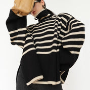 Women's sweater: warm rope for cold winter days-1