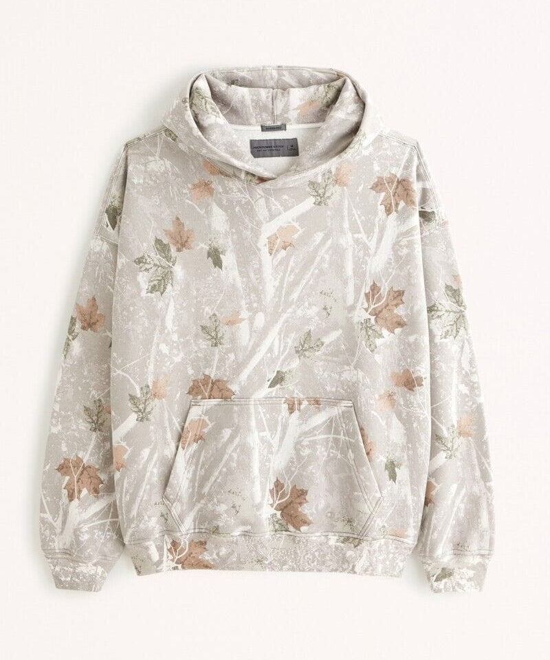 Sweater with a hood and stylish "with love" logo on the back-1