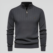 NIGEL | Premium Zip up Sweater Cotton