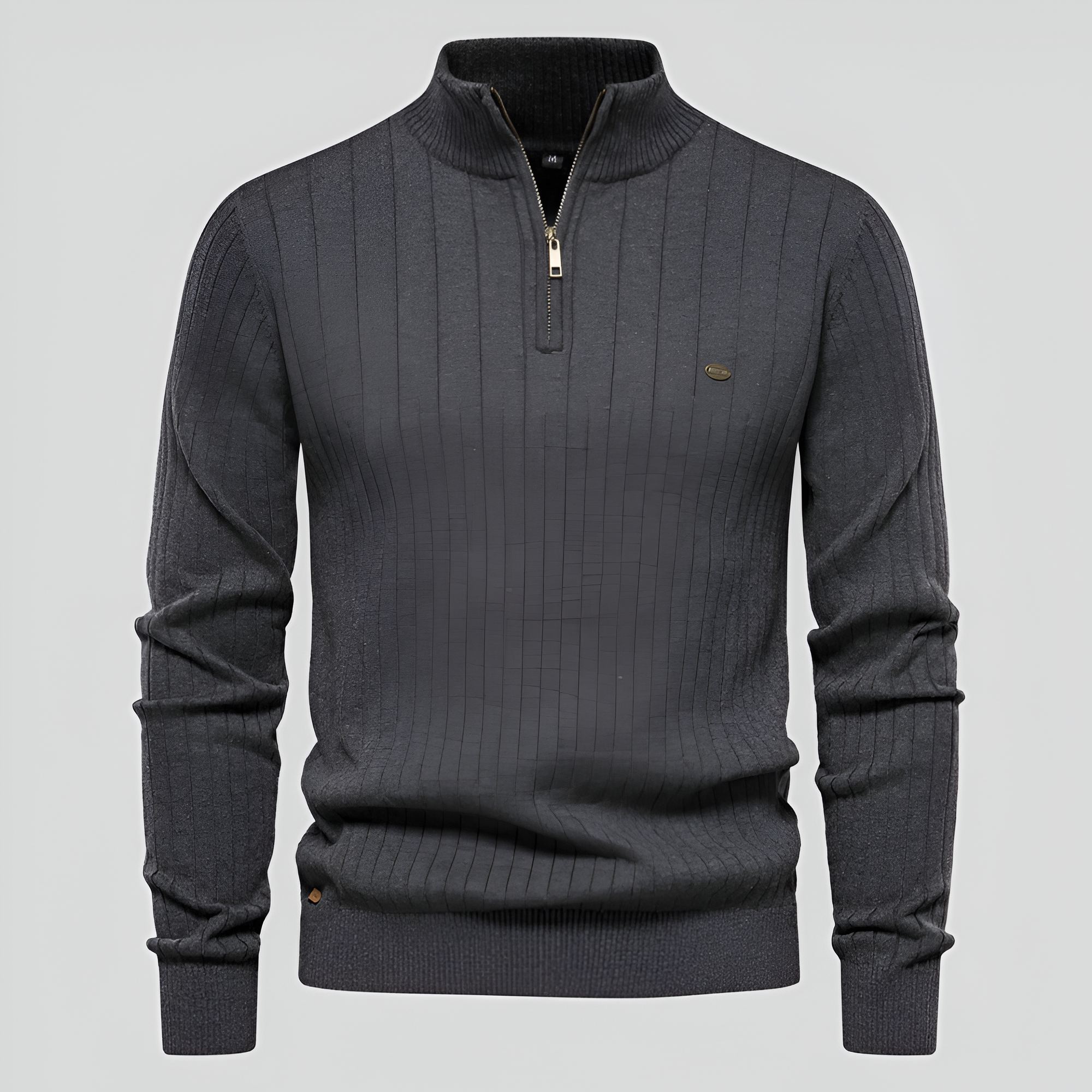 NIGEL | Premium Zip up Sweater Cotton