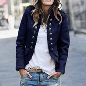 Amavinim | Damen Knöpfbare Jacke | Kurz-2