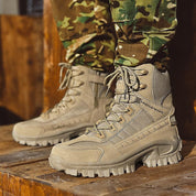 Men’s Tactical Boots – High-Top Ankle Support – Reinforced Toe – Rugged Grip Sole-5