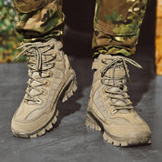 Men’s Tactical Boots – High-Top Ankle Support – Reinforced Toe – Rugged Grip Sole-2