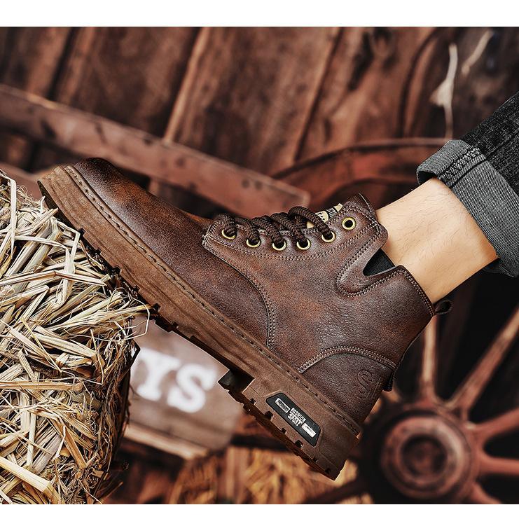 Men's Warm Waterproof Winter Boots-6