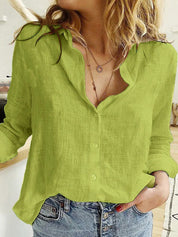 JENNIFER | Stylish and Casual Button-Down Blouse