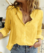 JENNIFER | Stylish and Casual Button-Down Blouse